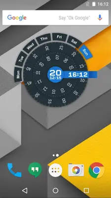 Transparent Clock android App screenshot 8